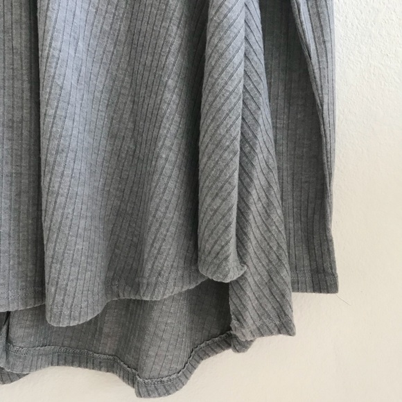 LAST3️⃣//HEATHER GRAY LACE UP HOODIE - Picture 6 of 12